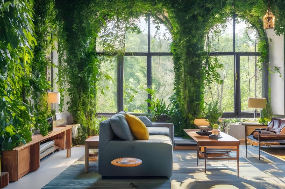 Indoor Garden Living Room