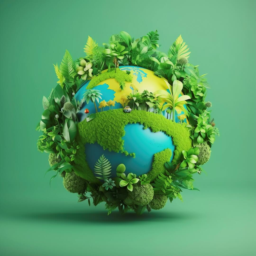Sustainability Green Planet Earth